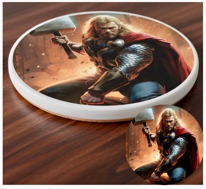 Sous-verre en Céramique Marvel (Individuel)