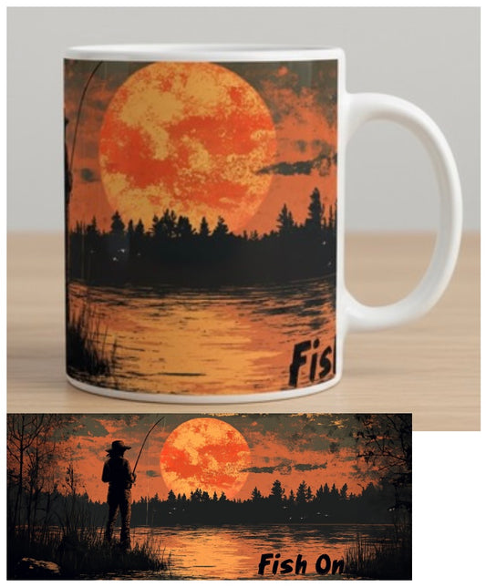 Tasse Pêcheur 12 oz (environ 350 ml)