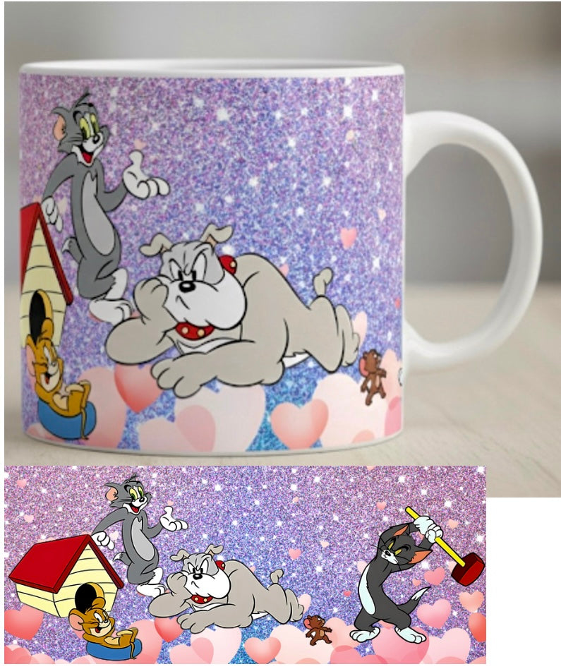 Tasse en Céramique Tom & Jerry 12oz : Le Classique pour Vos Boissons Préférées