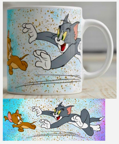 Tasse en Céramique Tom & Jerry 12oz : Le Classique pour Vos Boissons Préférées