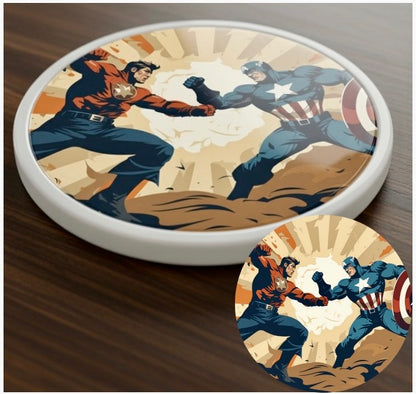 Sous-verre en Céramique Marvel (Individuel)