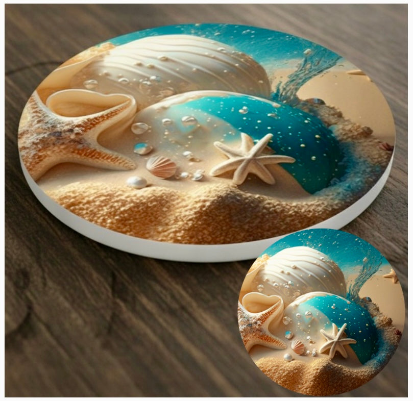 Collection de 6 Étoiles de Mer et Trésors des Vagues