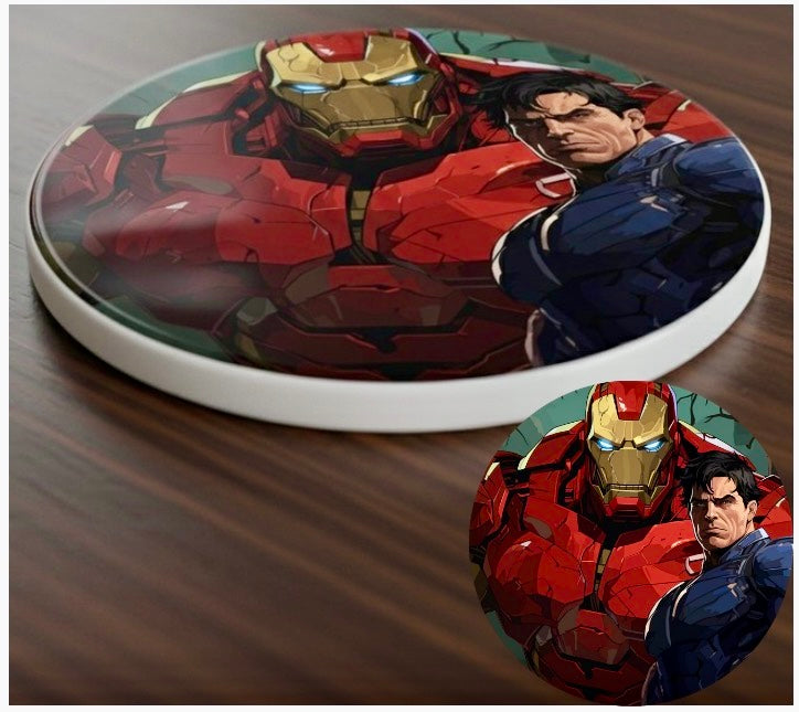 Sous-verre en Céramique Marvel (Individuel)