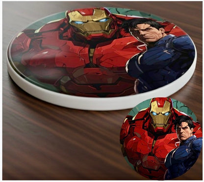 Sous-verre en Céramique Marvel (Individuel)