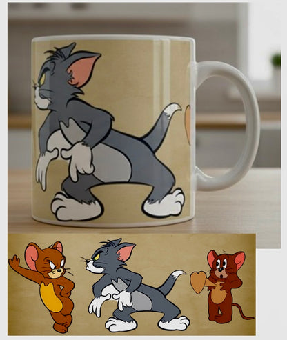 Tasse en Céramique Tom & Jerry 12oz : Le Classique pour Vos Boissons Préférées