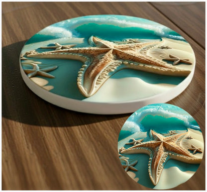 Collection de 6 Étoiles de Mer et Trésors des Vagues