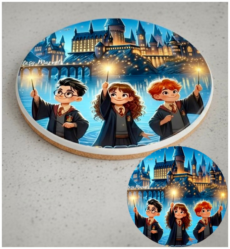 Sous-verres en Céramique Harry Potter (Individuel)