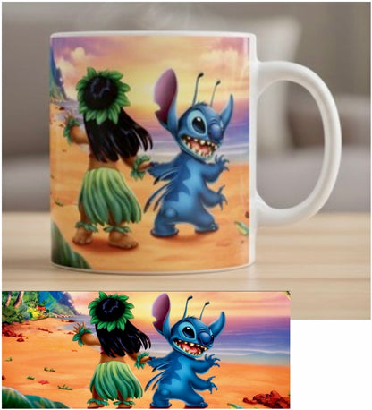 La Tasse Stitch 12oz (environ 355 ml) est un produit fantastique