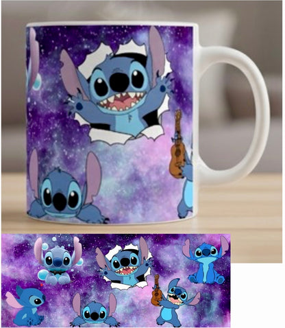 La Tasse Stitch 12oz (environ 355 ml) est un produit fantastique