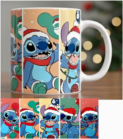 Mug Stitch de Noël 12oz - Édition Limitée Fêtes