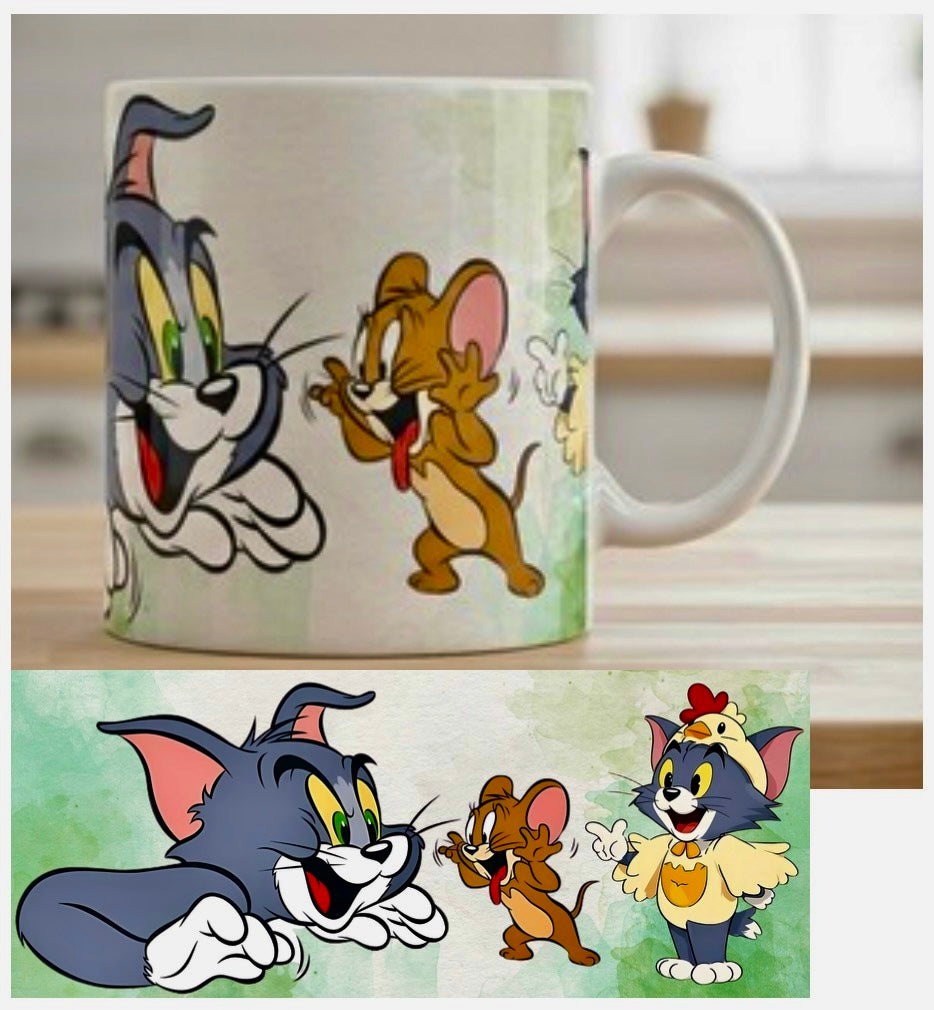Tasse en Céramique Tom & Jerry 12oz : Le Classique pour Vos Boissons Préférées