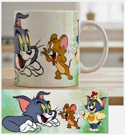 Tasse en Céramique Tom & Jerry 12oz : Le Classique pour Vos Boissons Préférées