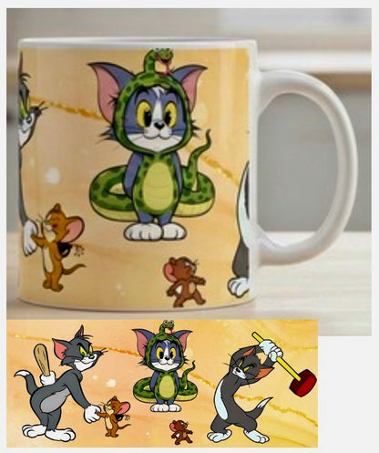 Tasse en Céramique Tom & Jerry 12oz : Le Classique pour Vos Boissons Préférées