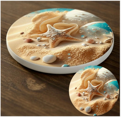Collection de 6 Étoiles de Mer et Trésors des Vagues