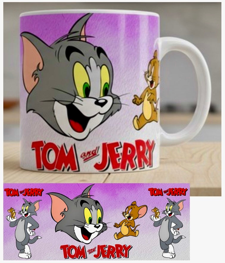 Tasse en Céramique Tom & Jerry 12oz : Le Classique pour Vos Boissons Préférées
