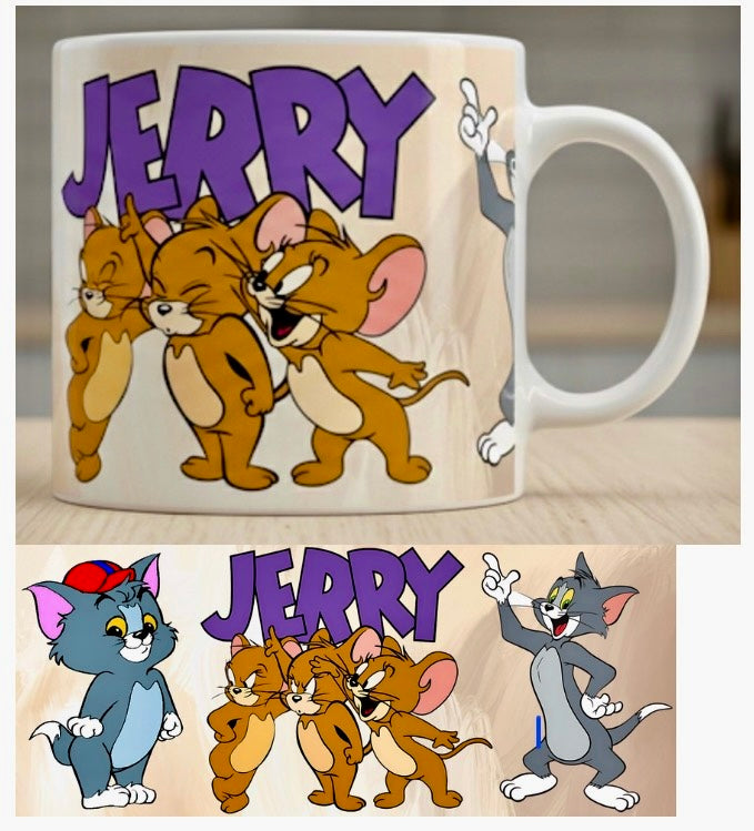 Tasse en Céramique Tom & Jerry 12oz : Le Classique pour Vos Boissons Préférées
