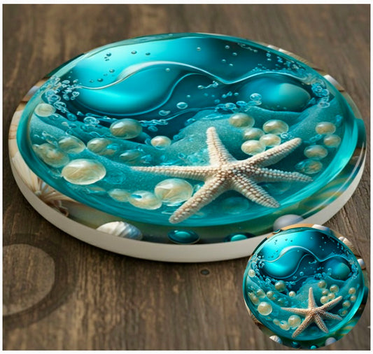 Collection de 6 Étoiles de Mer et Trésors des Vagues