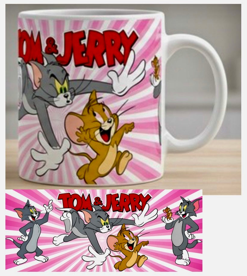 Tasse en Céramique Tom & Jerry 12oz : Le Classique pour Vos Boissons Préférées