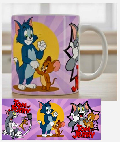 Tasse en Céramique Tom & Jerry 12oz : Le Classique pour Vos Boissons Préférées