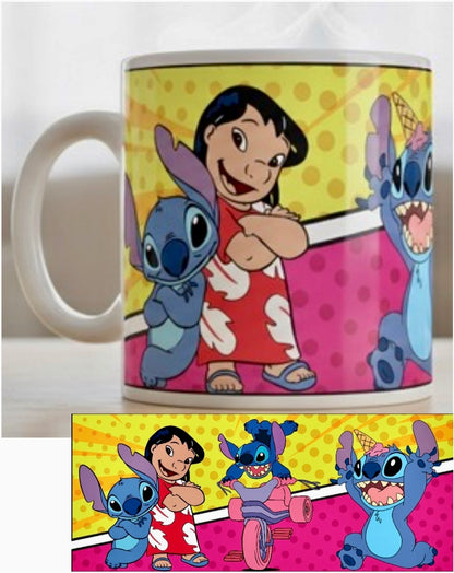 La Tasse Stitch 12oz (environ 355 ml) est un produit fantastique