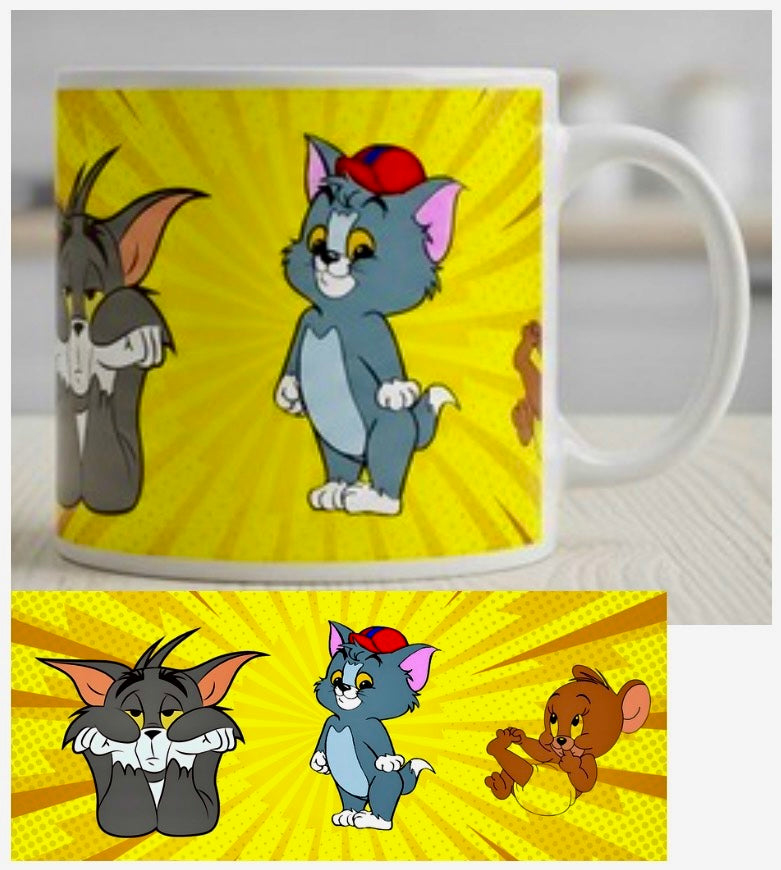 Tasse en Céramique Tom & Jerry 12oz : Le Classique pour Vos Boissons Préférées