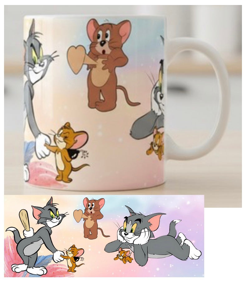 Tasse en Céramique Tom & Jerry 12oz : Le Classique pour Vos Boissons Préférées