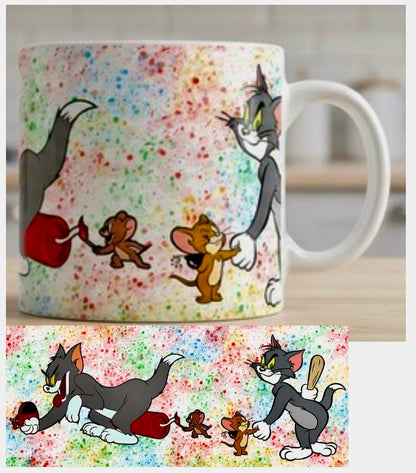 Tasse en Céramique Tom & Jerry 12oz : Le Classique pour Vos Boissons Préférées