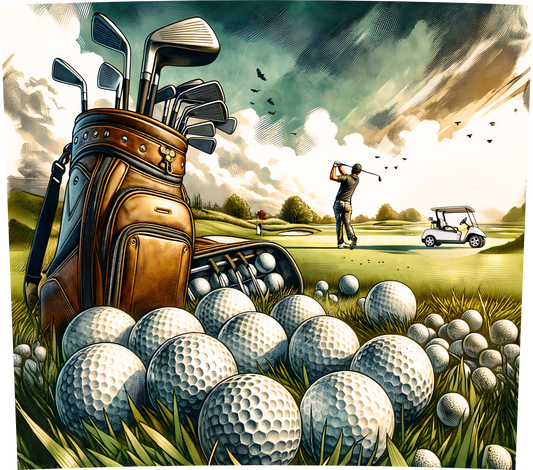 Tapis de souris- “L’Essence du Golf”